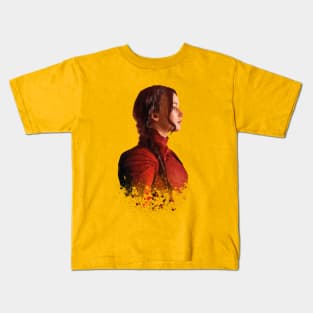 KATNISS EVERDEEN: MOCKINGJAY PT2 (VARIANT 2) LOW POLY Kids T-Shirt